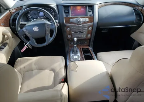 2017 Nissan Armada Platinum из США, поврежденный, VIN JN8AY2NF4H9303560